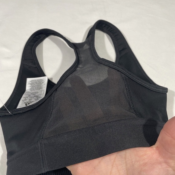 NEW Adidas [ XS‎ ] Don't Rest Alphaskin Racerback Sports Bra Black - Picture 7 of 10